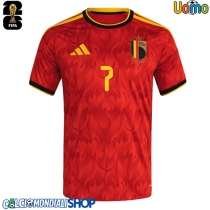 Maglie da calcio Belgio Kevin De Bruyne #7 Prima Maglia Mondiali 2026  Manica Corta